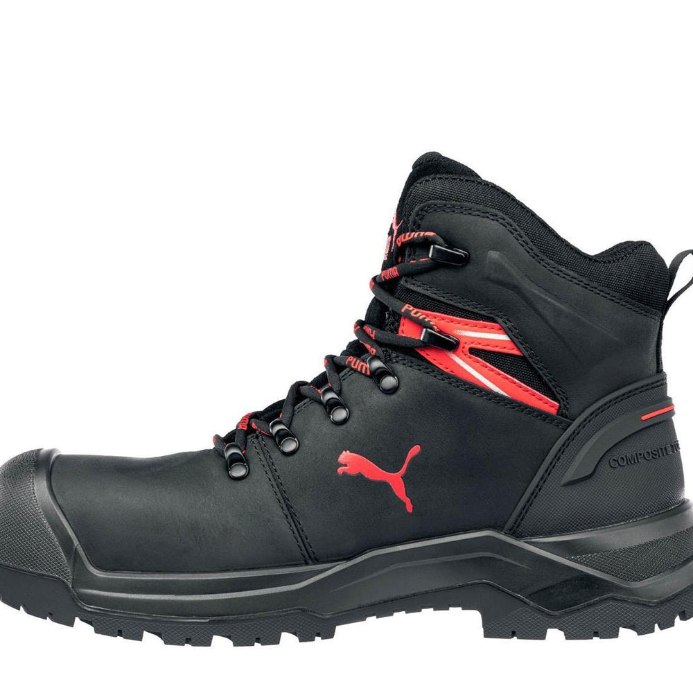 Puma Safety Iron Composite Toe Mid Work Boot – Black image view 2