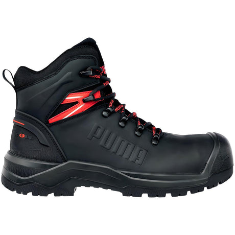 Puma Safety Iron Composite Toe Mid Work Boot – Black image view 1