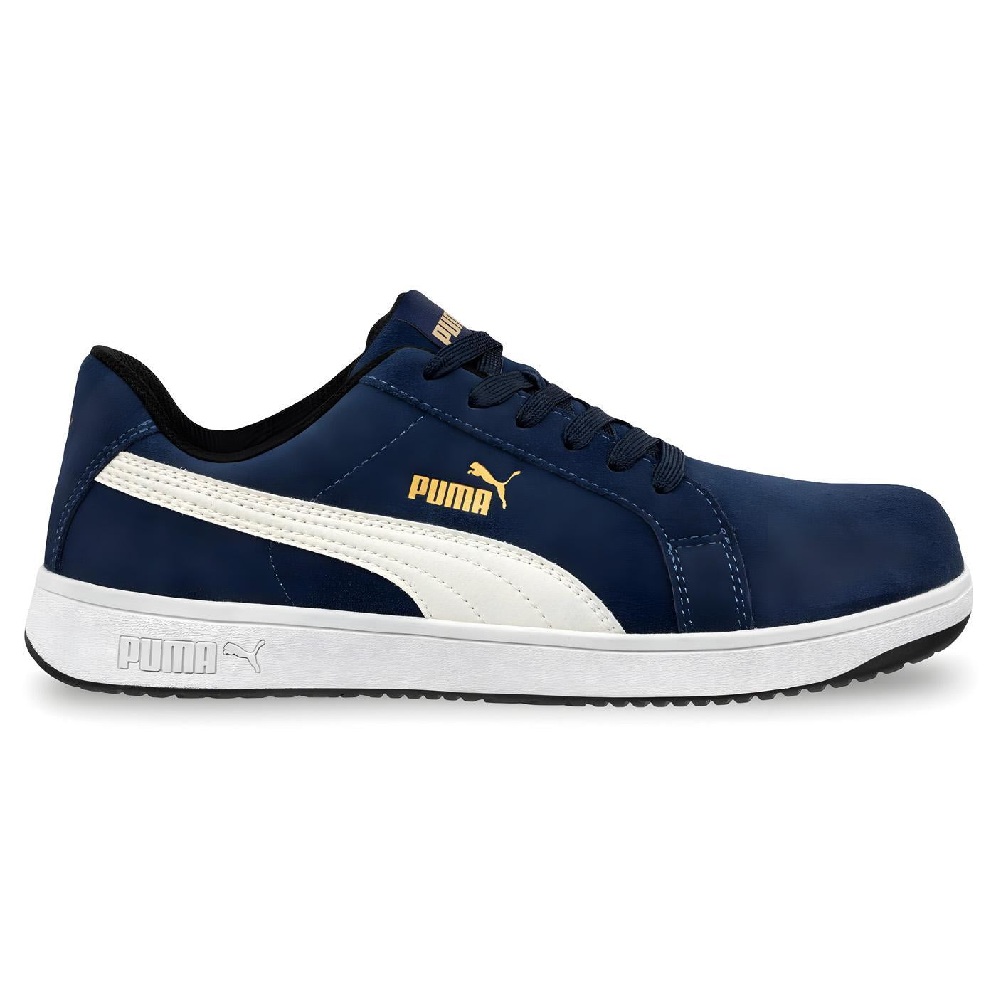 Puma Safety Iconic Composite Toe Work Shoes – Navy – Steel Toes