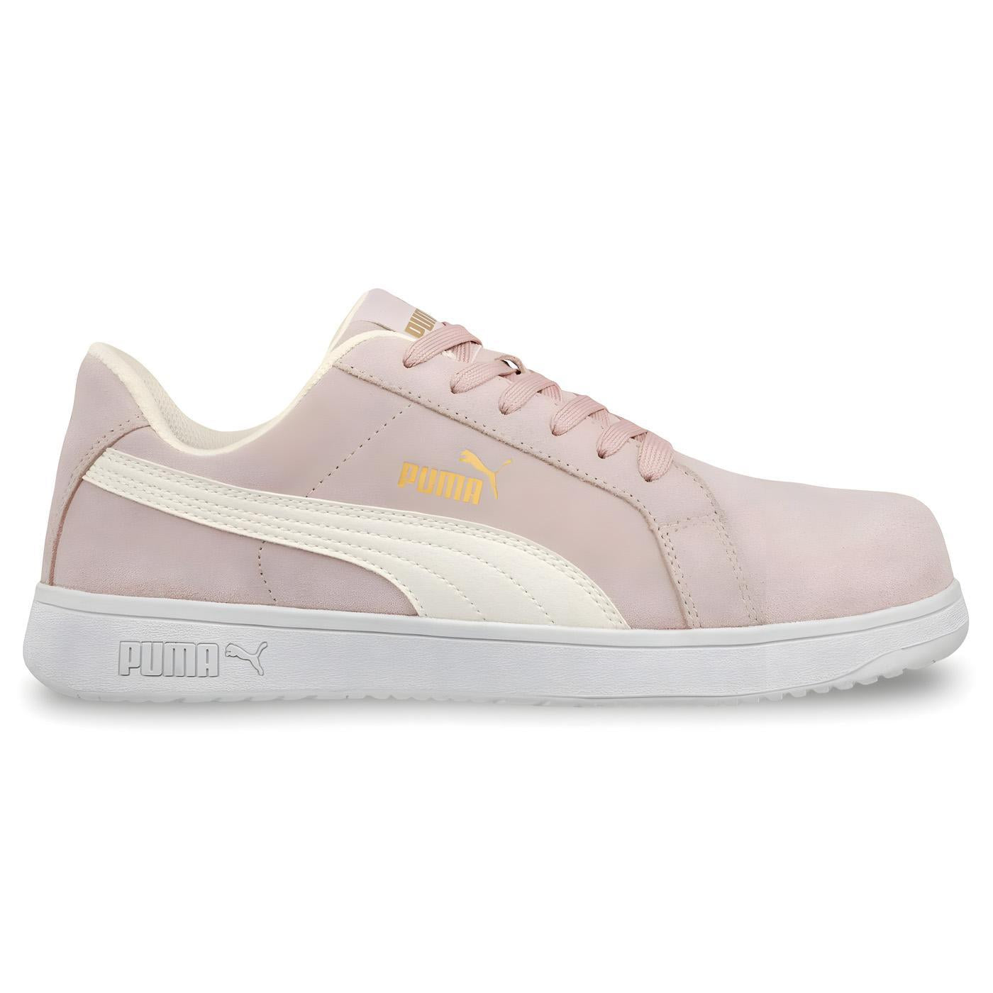 Puma Safety Iconic Women's Composite Toe Shoes – Pink – Steel Toes