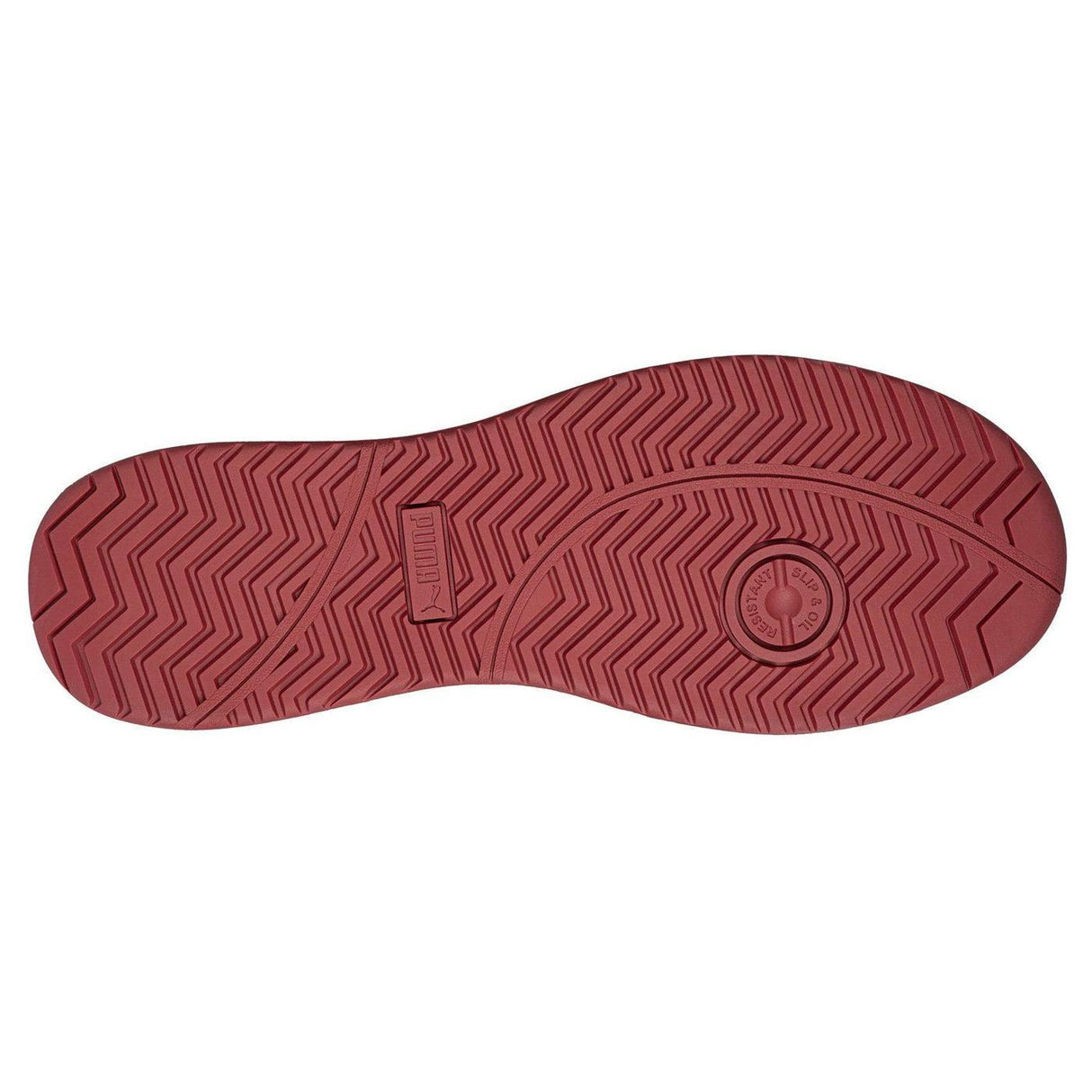 Puma Safety Frontcourt Composite Toe Work Shoes – Black White Red image view 3
