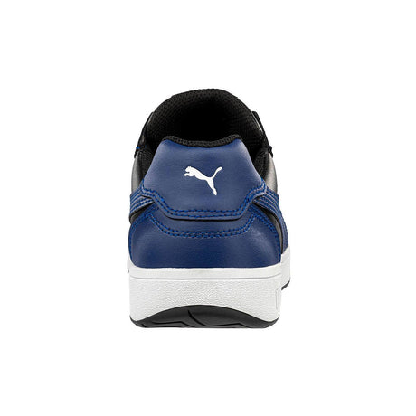 Puma Safety Frontcourt Blue Composite Toe Work Shoes – Black image view 4