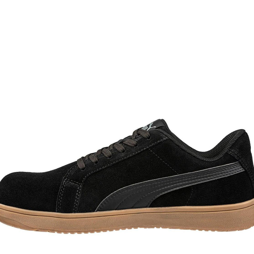 Puma Safety Iconic Black Composite Toe Work Shoes – Gum image view 2