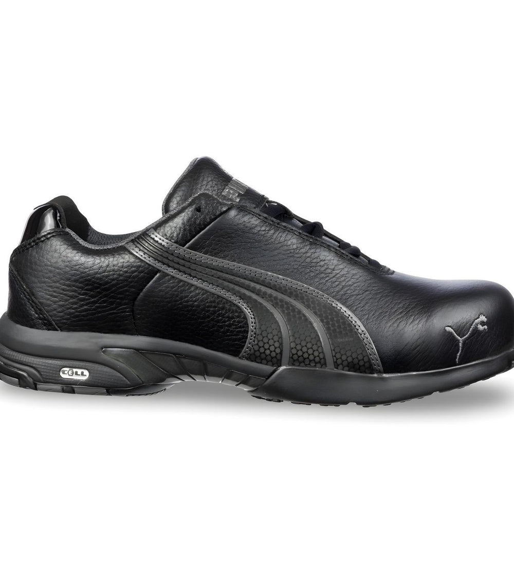 Puma Women's 642855 Velocity Black Safety Steel Toe Work Shoes 7.5 Puma Women's 642855 Velocity Black Safety Steel Toe Work Shoes 7.5