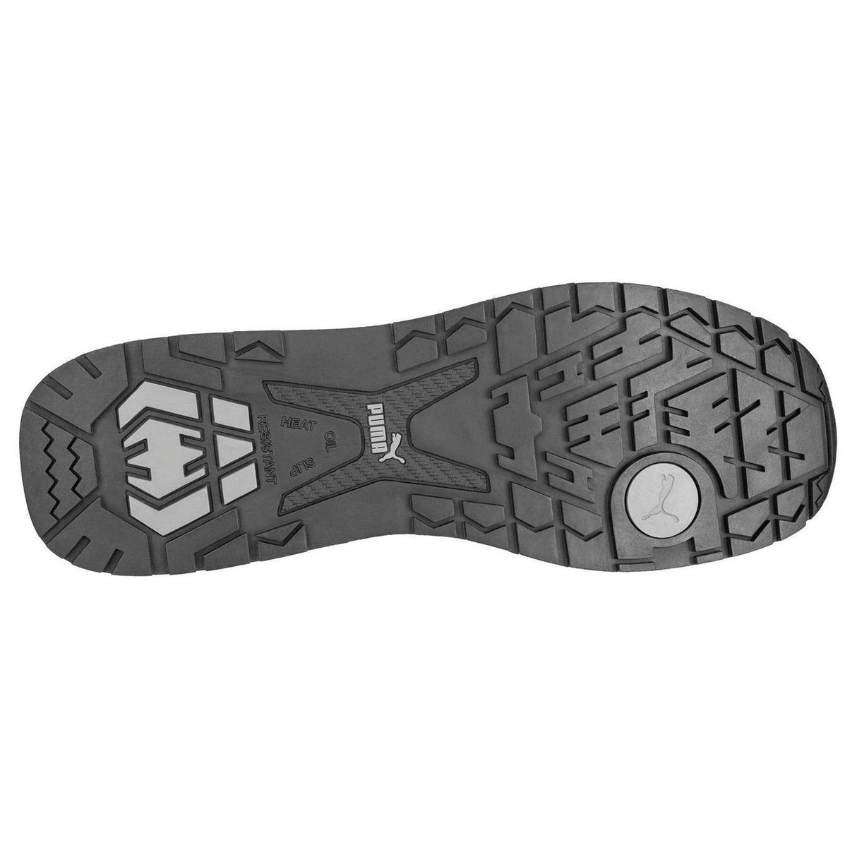 Puma Safety Frontside Black Composite Toe Work Shoes – Grey image view 3