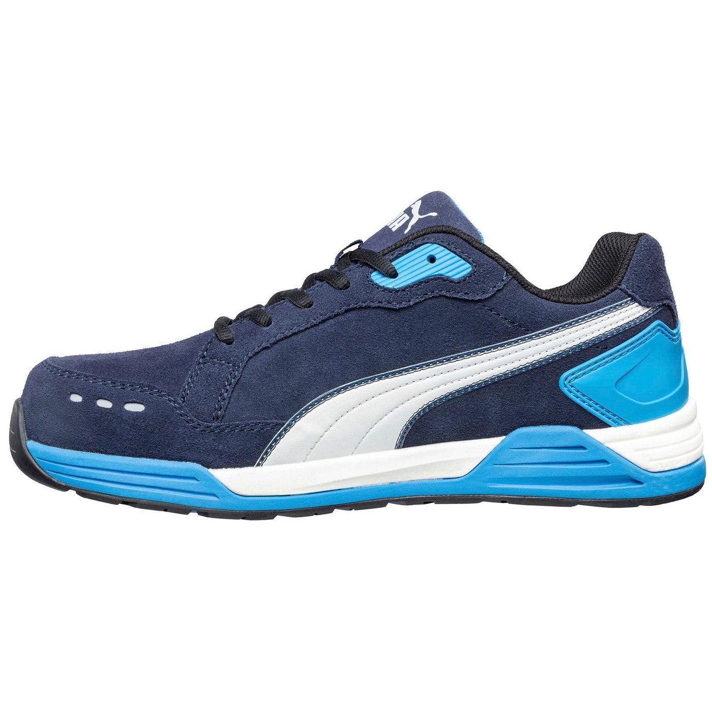 安全靴 Puma Airtwist 2.0 Blue Low 26.5 EEE Puma Safety Airtwist Composite Toe Mid Shoes – Blue – Steel Toes
