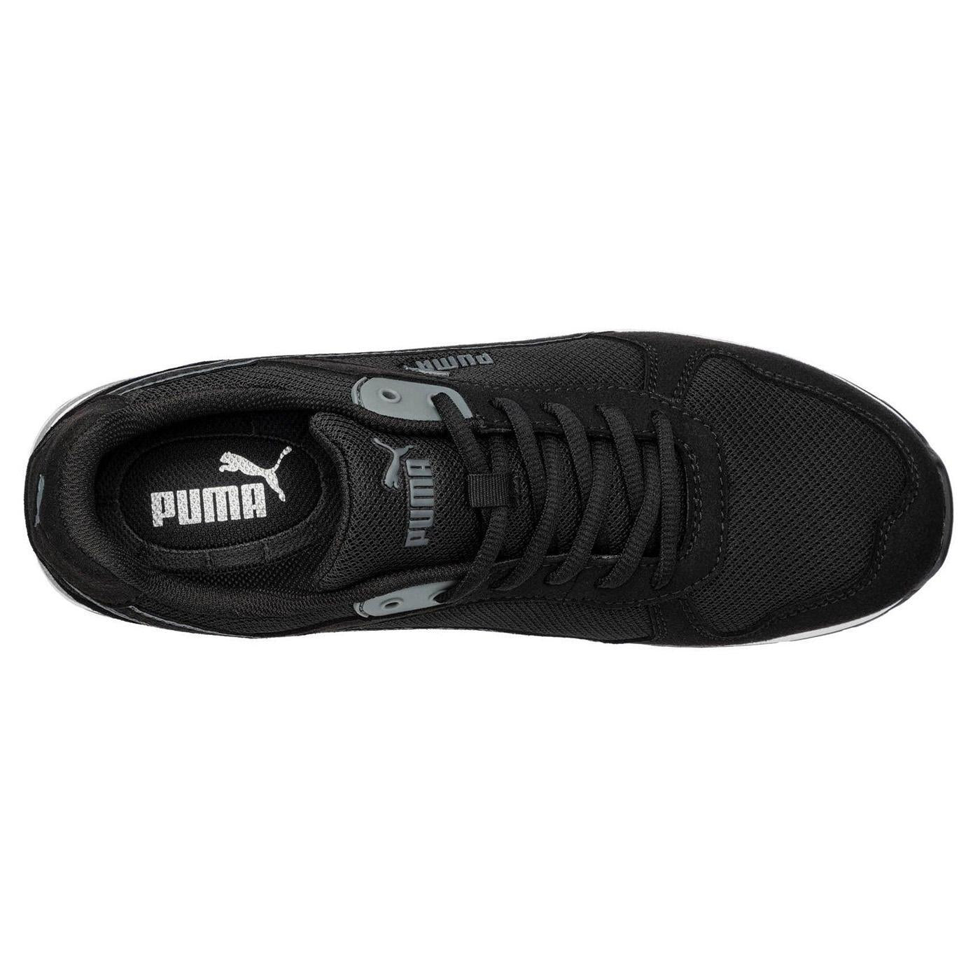 Puma Safety Frontside Black Composite Toe Shoes – Grey – Steel Toes