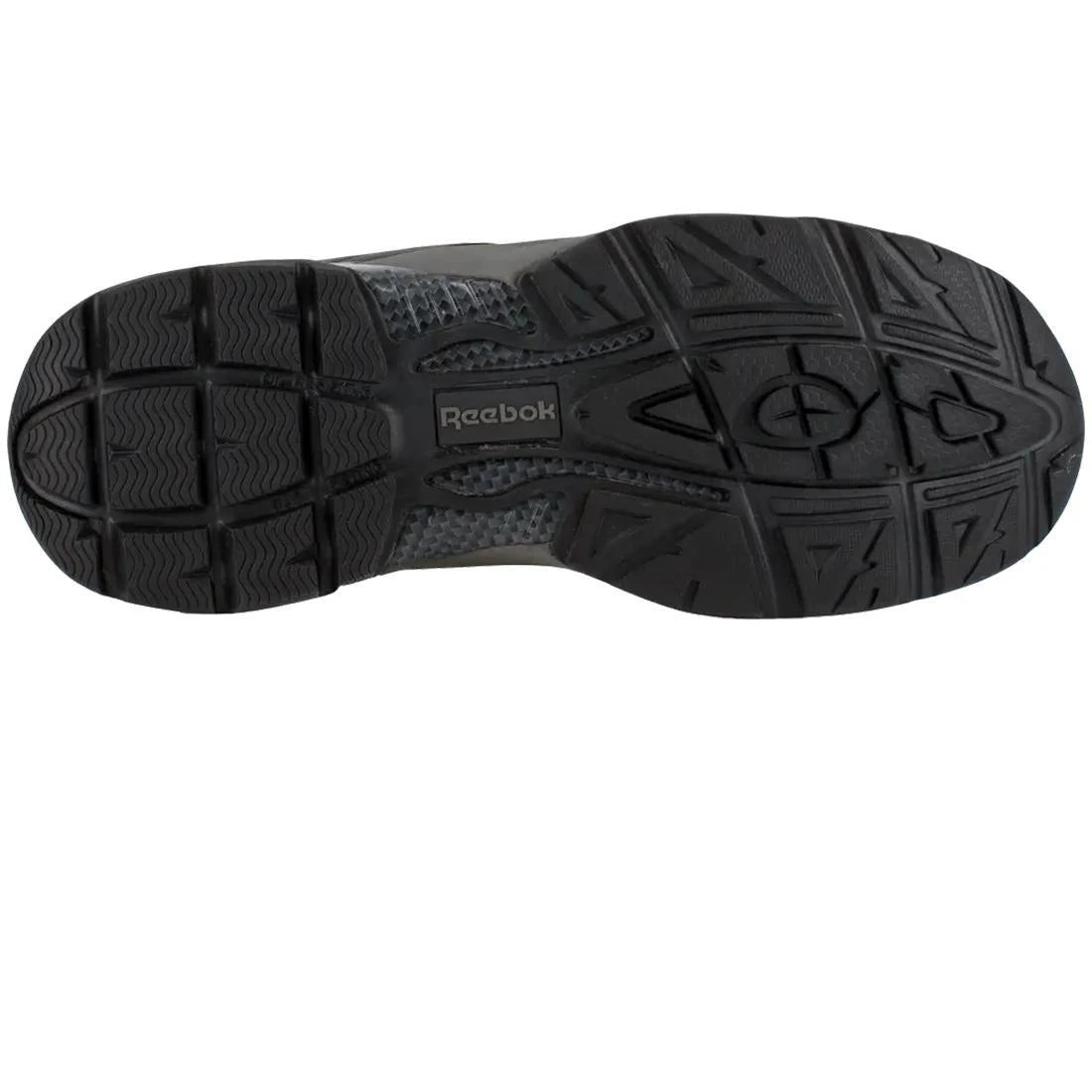 Reebok Work-Beamer Athletic Composite Toe Black with CushGuard™ Internal Met Guard Gray-Steel Toes-3