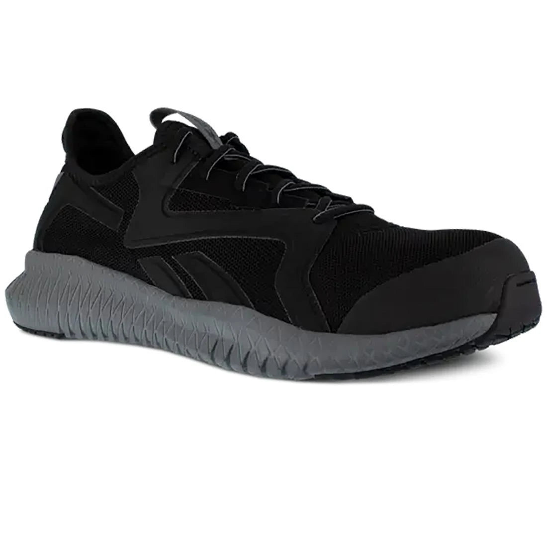 Reebok Work-Flexagon 3.0 Work Athletic Composite Toe Black and Gray-Steel Toes-2