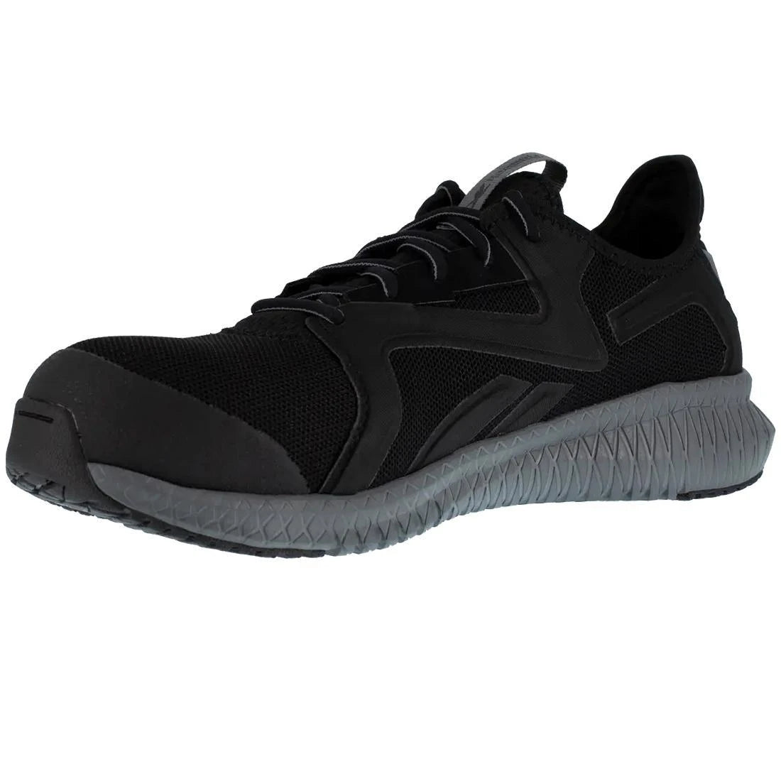 Reebok Work-Flexagon 3.0 Work Athletic Composite Toe Black and Gray-Steel Toes-3
