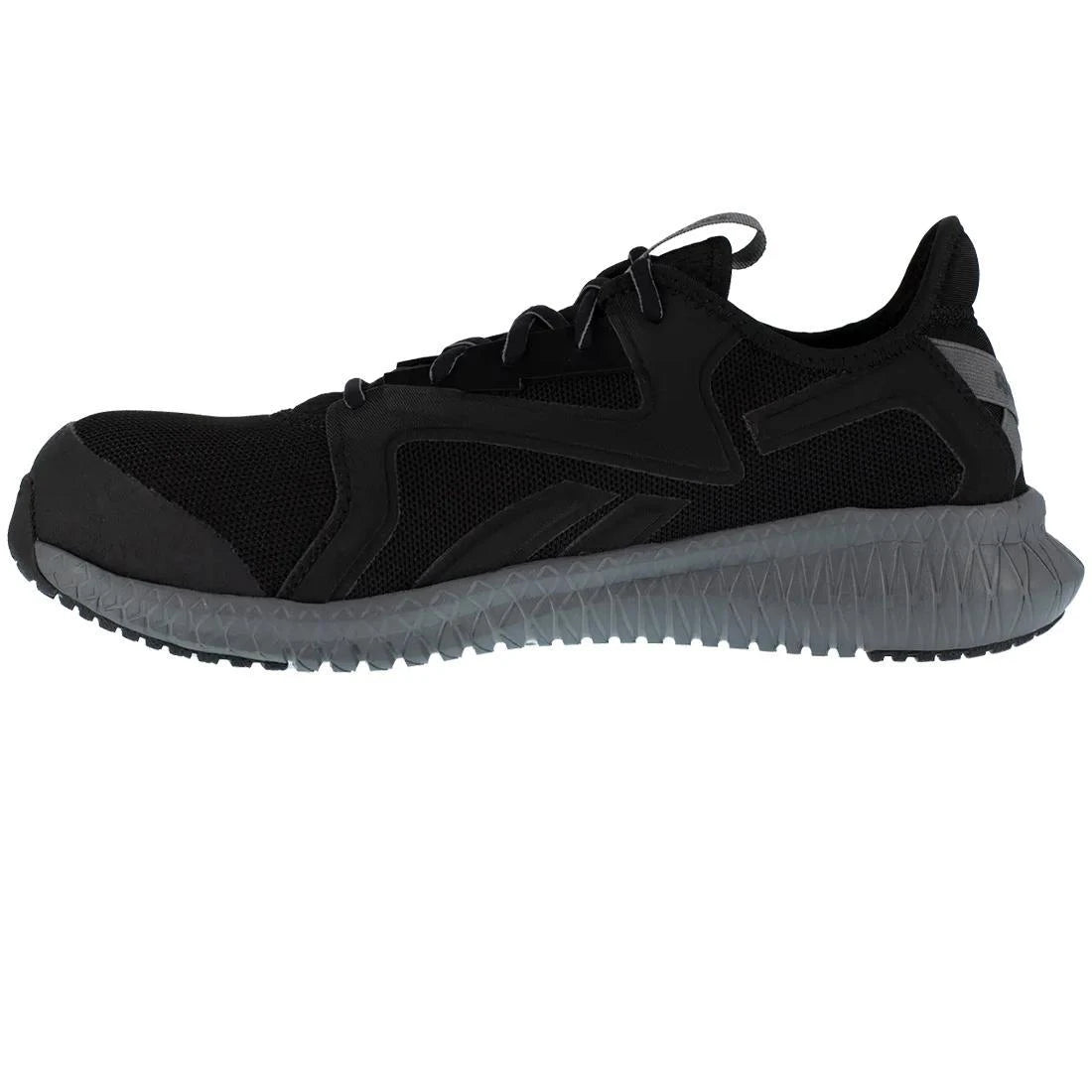Reebok Work-Flexagon 3.0 Work Athletic Composite Toe Black and Gray-Steel Toes-4
