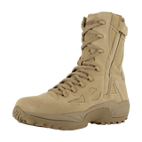 Reebok Work-Rapid Response Rb Military 8 In Soft Toe Desert Tan Side Zip-Steel Toes-5
