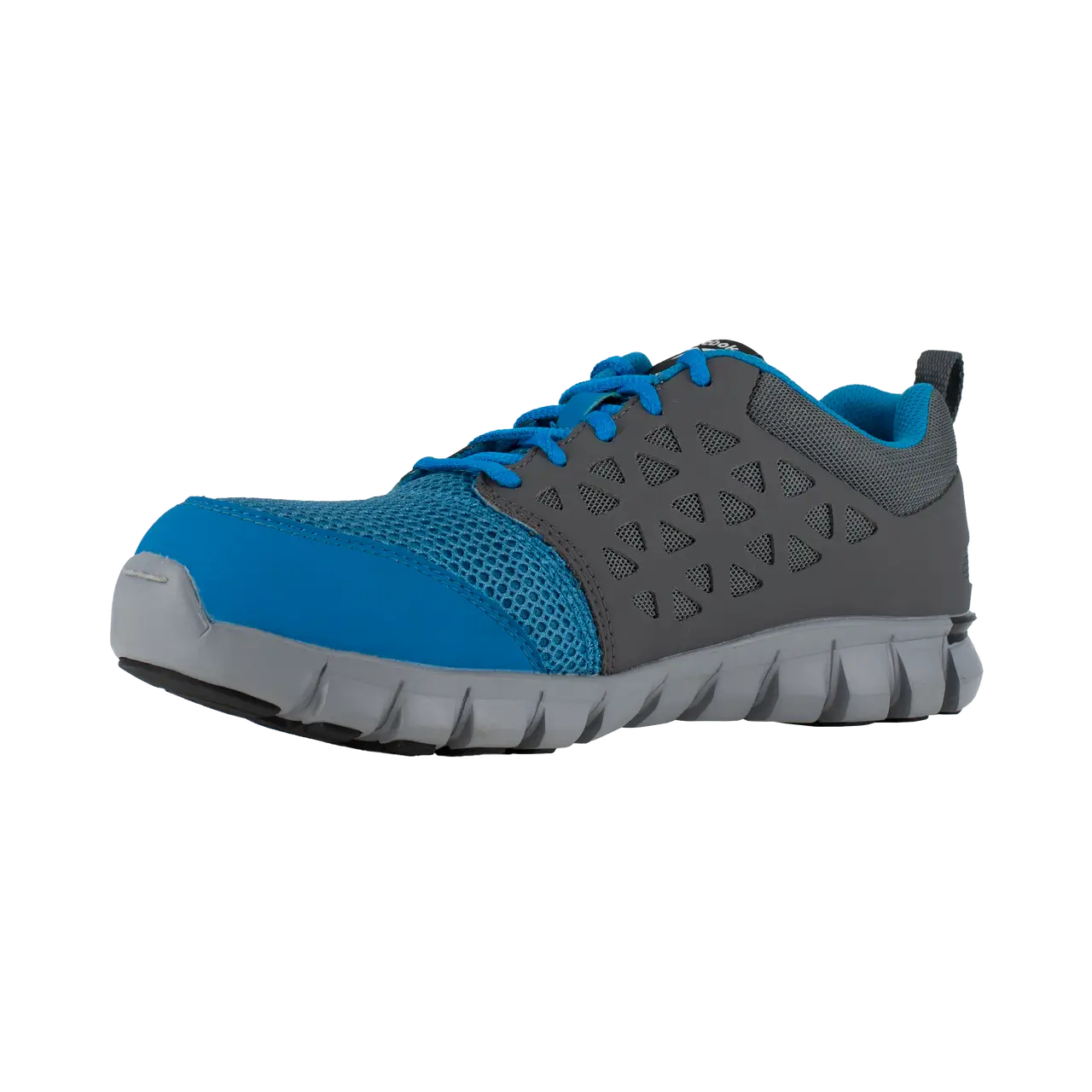 Reebok Work-Sublite Cushion Work Athletic Alloy Toe Blue and Grey-Steel Toes-5