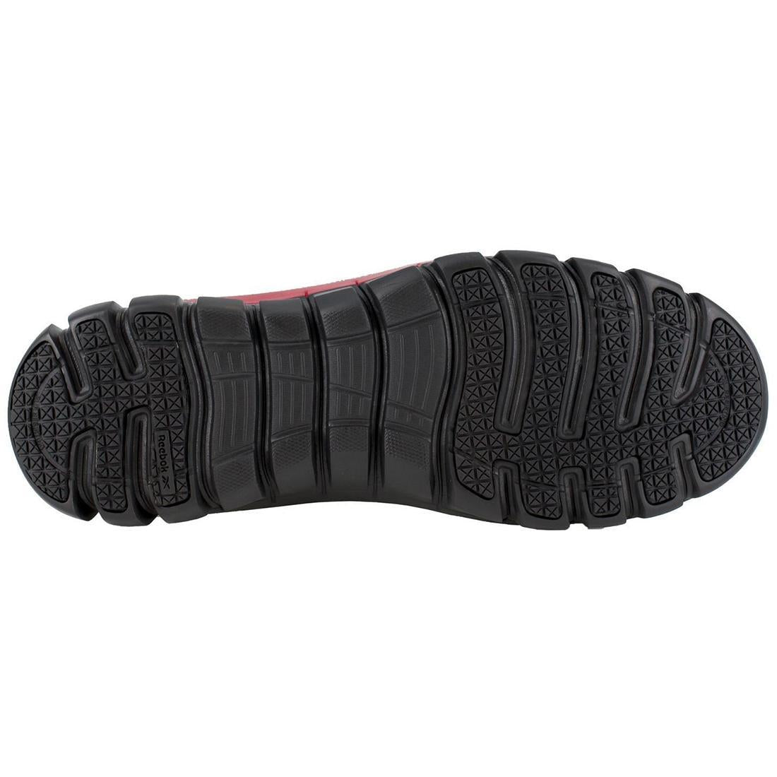 Reebok Work-Sublite Cushion Work Athletic Composite Toe Black,Red-Steel Toes-2