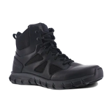 Reebok Work-Women's Sublite Cushion Tactical Soft Toe Boot Black 6" with Side Zipper-Steel Toes-2
