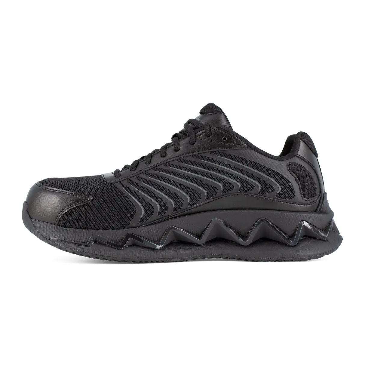 Reebok Work-Zig Elusion Heritage Work Athletic Composite Toe Black-Steel Toes-2