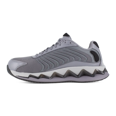 Reebok Work-Zig Elusion Heritage Work Athletic Composite Toe Gray-Steel Toes-2