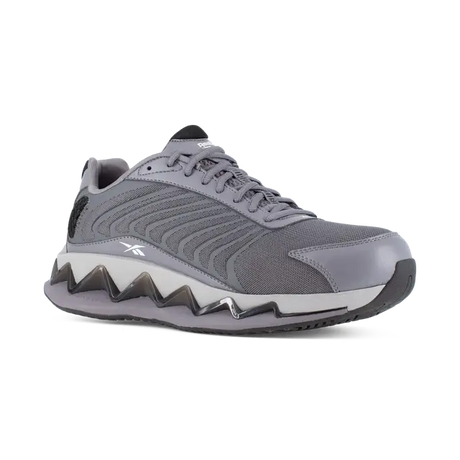 Reebok Work-Zig Elusion Heritage Work Athletic Composite Toe Gray-Steel Toes-4