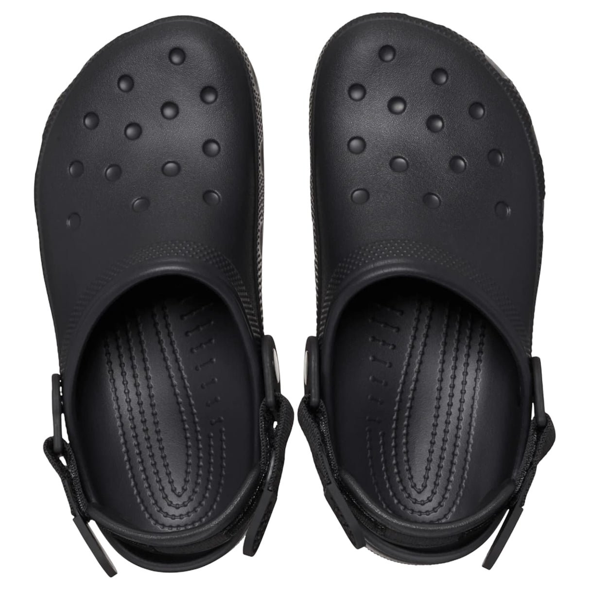 Crocs Classic Work Clog Black upper view