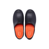 Crocs Women's Neria Pro II LiteRide Slip Resistant Clog Black upper view