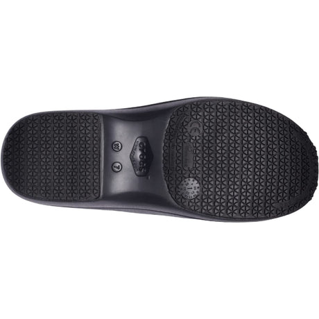 Crocs Women's Neria Pro II LiteRide Slip Resistant Clog Black outsole
