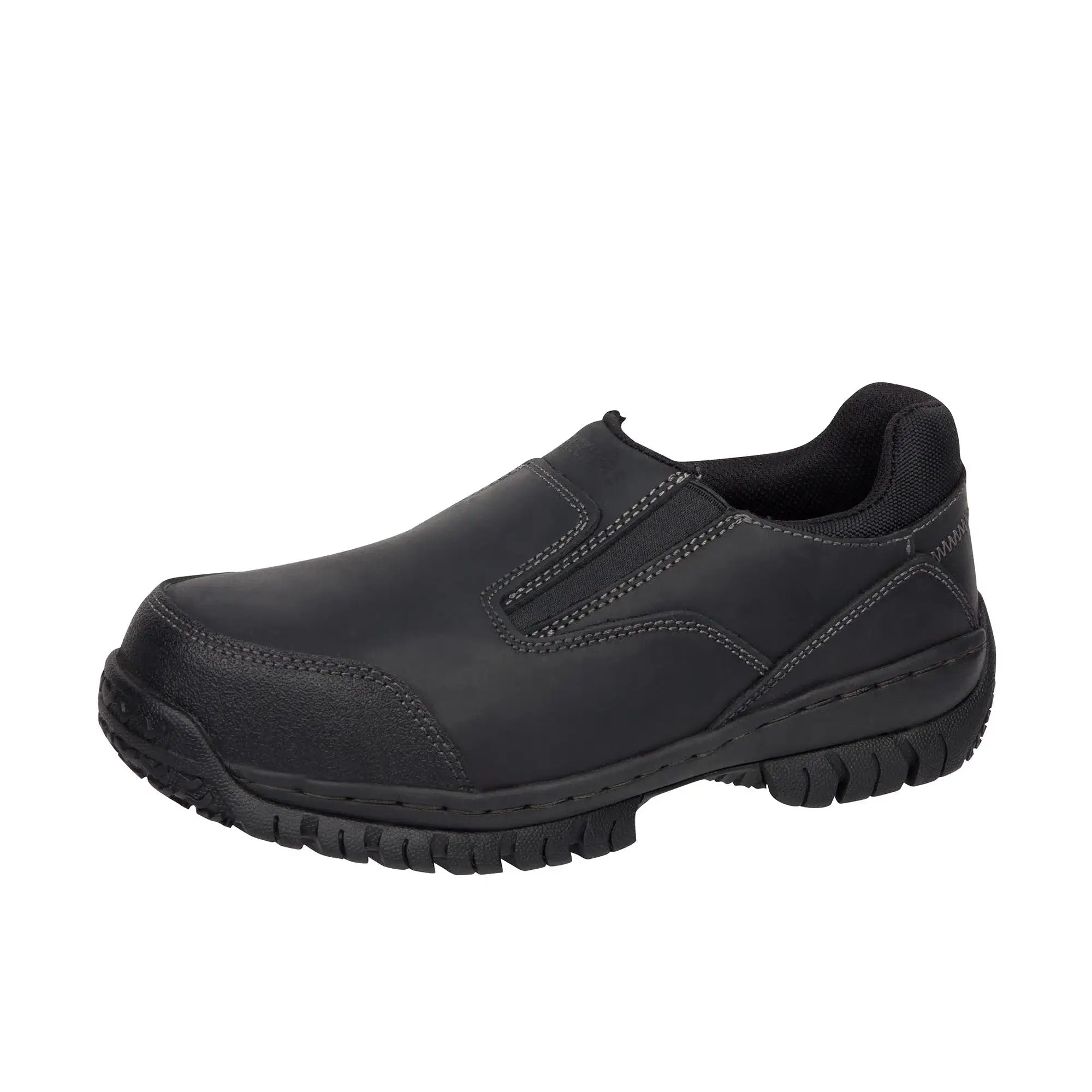 Skechers steel toe loafers hotsell