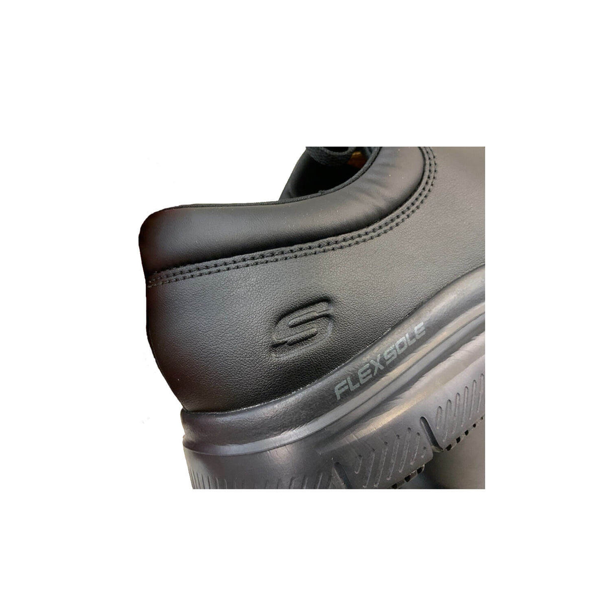 Skechers Work-Men's Relaxed Fit Flex Advantage Fourche Slip-Resistant Shoe-Steel Toes-5