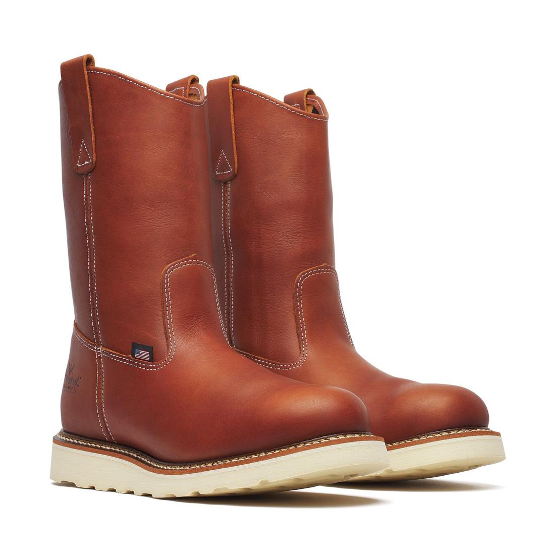 Thorogood American Heritage 11" Pull-On Boot Maxwear Wedge Tobacco 814-4208 Image 2