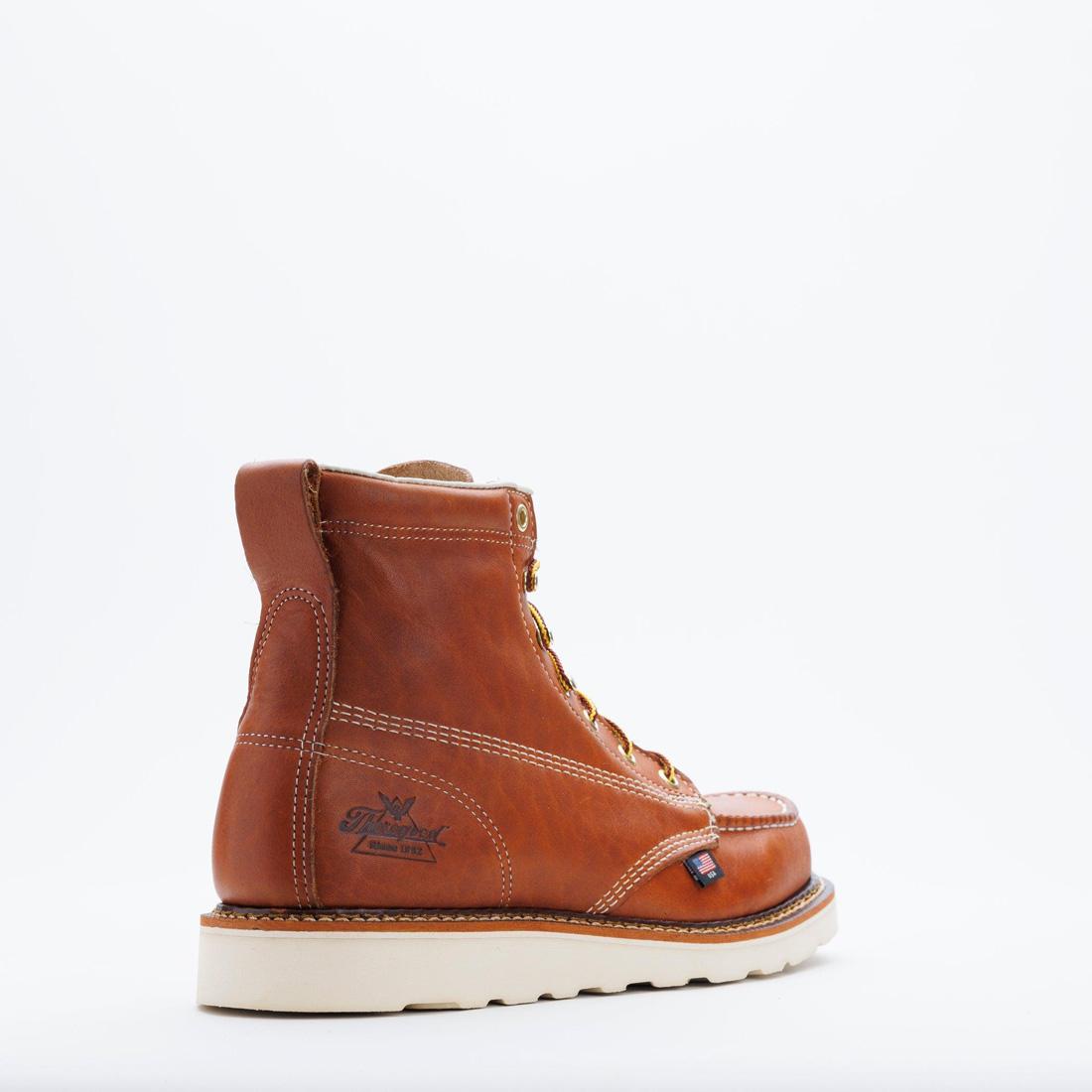 Thorogood American Heritage 6" Moc Toe Boot Maxwear Wedge Tobacco 814-4200 Image 5