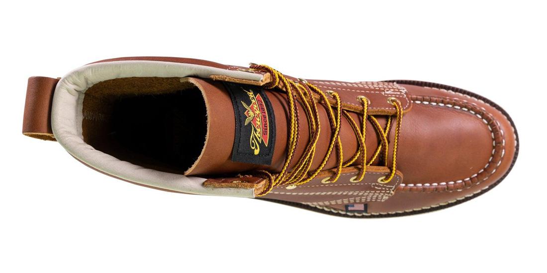 Thorogood American Heritage 6" Moc Toe Boot Maxwear Wedge Tobacco [Product_tags] Image 9