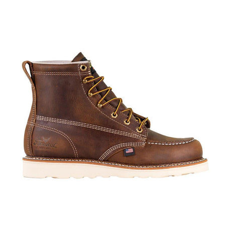 Thorogood American Heritage 6" Moc Toe Boot Maxwear Wedge Trail Crazy Horse 814-4203 Hero