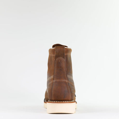 Thorogood American Heritage 6" Steel-Toe Moc Toe Boot Maxwear 90 Trail Crazy Horse 804-4375 Image 5