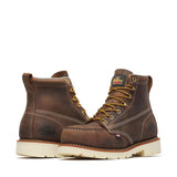 Thorogood American Heritage 6" Steel-Toe Moc Toe Boot Maxwear 90 Trail Crazy Horse 804-4375 Image 8