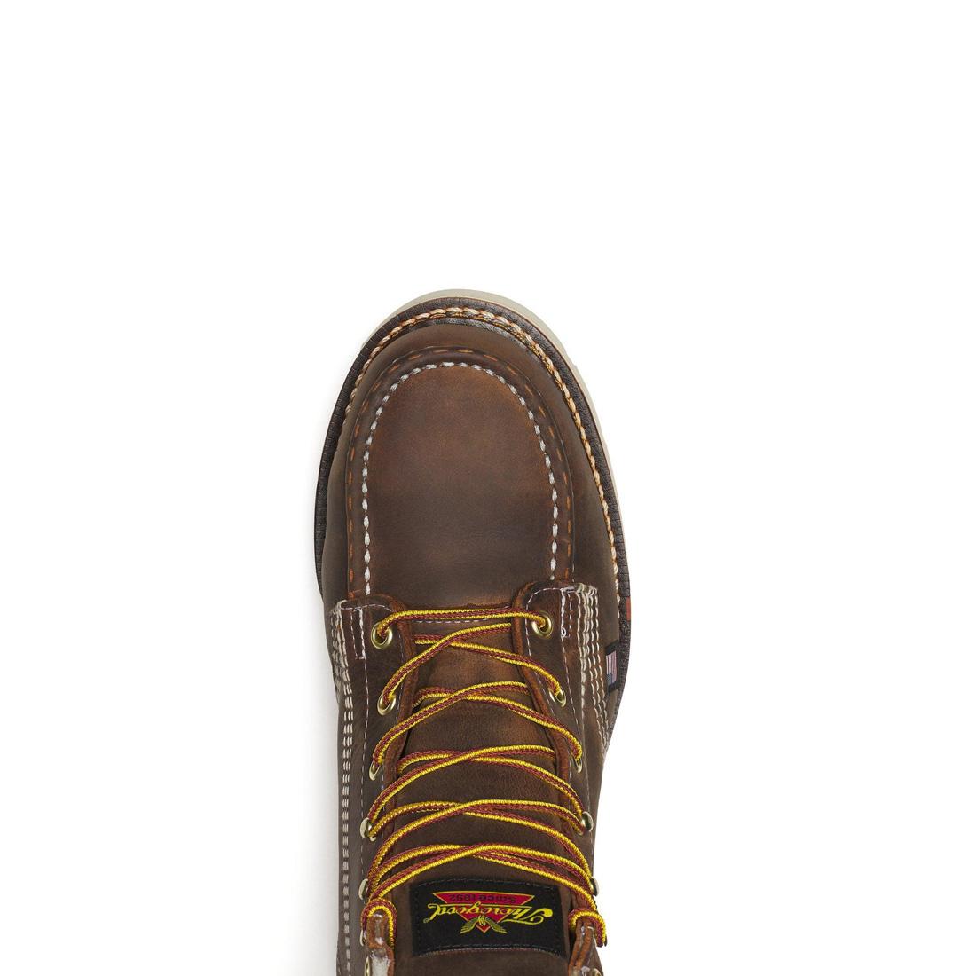 Thorogood American Heritage 6" Steel-Toe Moc Toe Boot Maxwear 90 Trail Crazy Horse [Product_tags] Image 9