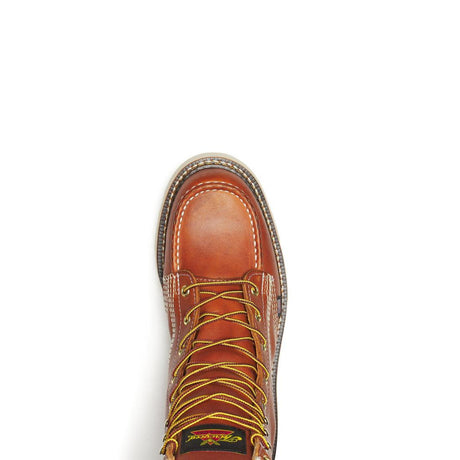 Thorogood American Heritage 8" Moc Toe Boot Maxwear Wedge Tobacco 814-4201 Image 6