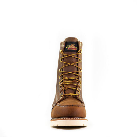 Thorogood American Heritage 8" Steel-Toe Moc Toe Boot Maxwear 90 Trail Crazy Horse 804-4378 Image 10