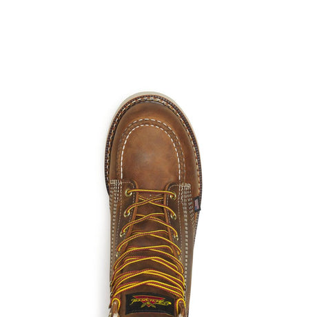 Thorogood American Heritage 8" Steel-Toe Moc Toe Boot Maxwear 90 Trail Crazy Horse 804-4378 Image 8
