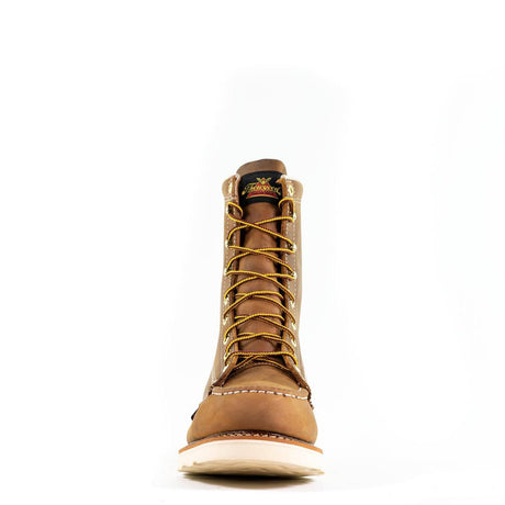 Thorogood American Heritage 8" Steel-Toe Moc Toe Boot Maxwear Wedge Trail Crazy Horse 804-4478 Image 4