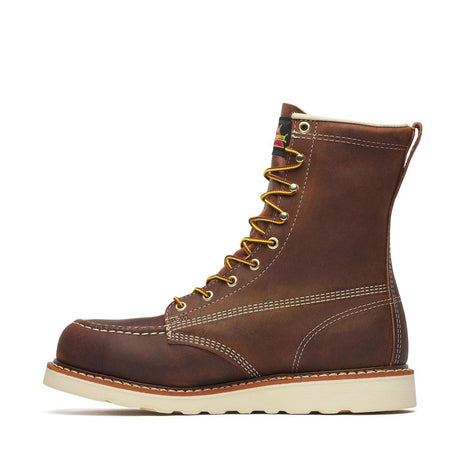 Thorogood American Heritage 8" Steel-Toe Moc Toe Boot Maxwear Wedge Trail Crazy Horse 804-4478 Image 7