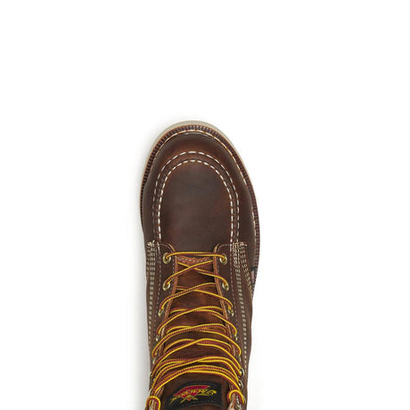 Thorogood American Heritage 8" Steel-Toe Moc Toe Boot Maxwear Wedge Trail Crazy Horse 804-4478 Image 8
