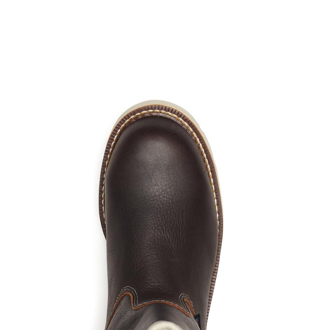 Thorogood American Heritage Waterproof 11" Steel-Toe Pull-On Boot Briar Pitstop 804-4939 Image 5