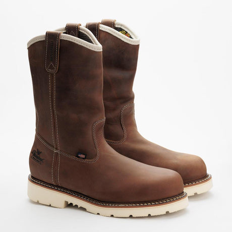 Thorogood American Heritage Waterproof 11" Steel-Toe Pull-On Boot Crazy Horse 804-3320 Image 2