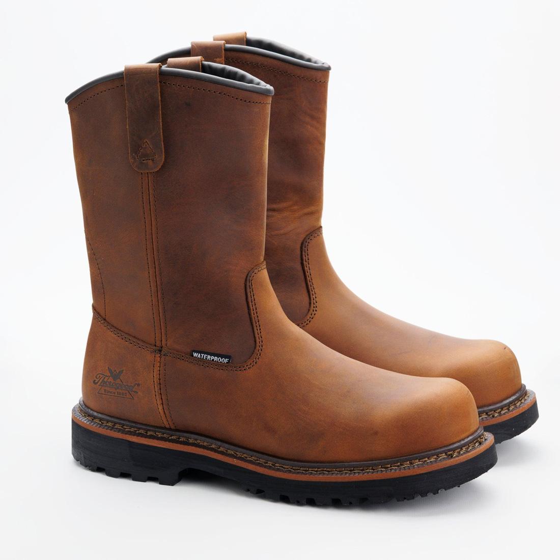Thorogood VSeries 11" WGTN Composite Toe Pull On Boot Waterproof Crazy Horse 804-3239 Image 2
