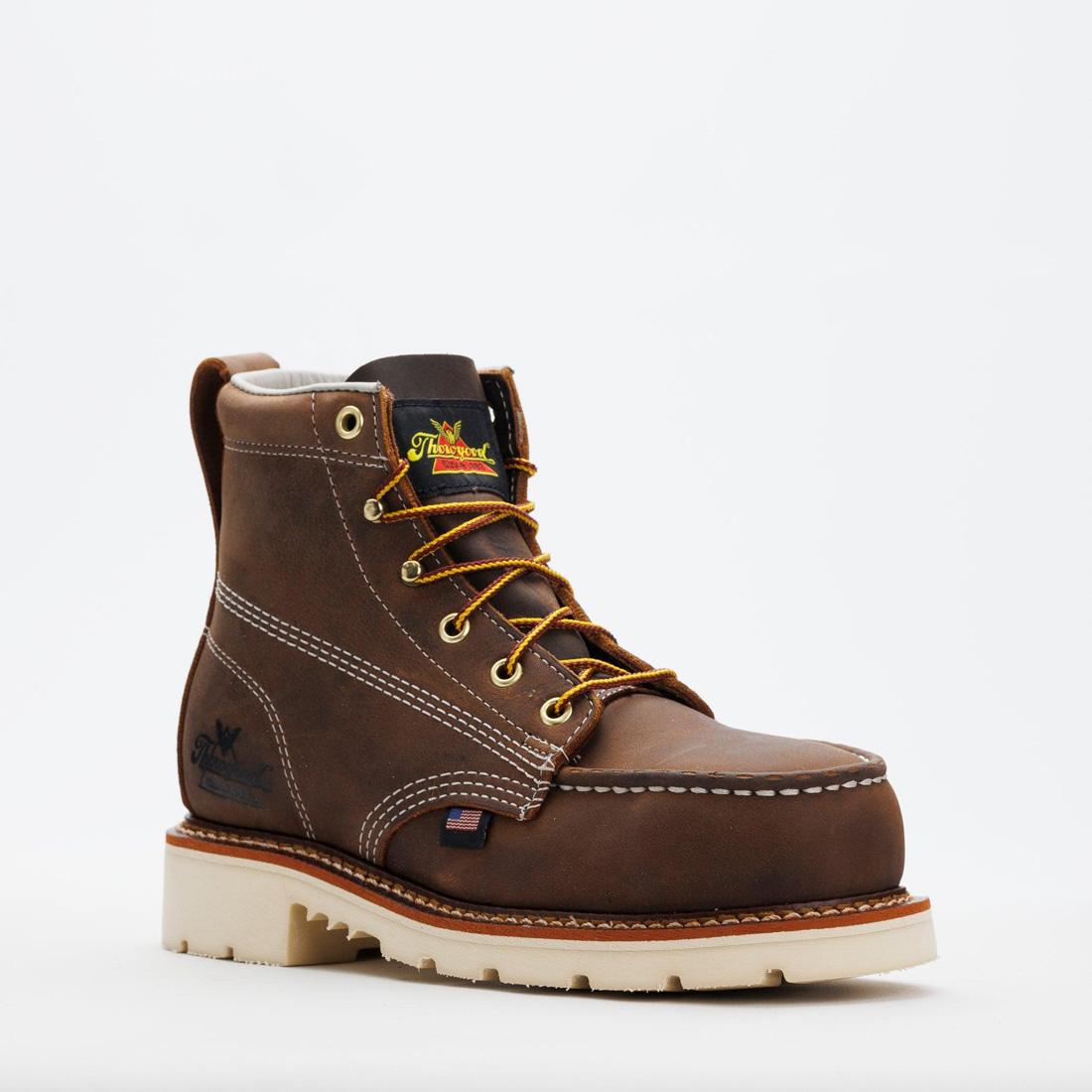 Thorogood Women's American Heritage 6" Steel Toe Moc Toe Boot 504-4375 Image 7