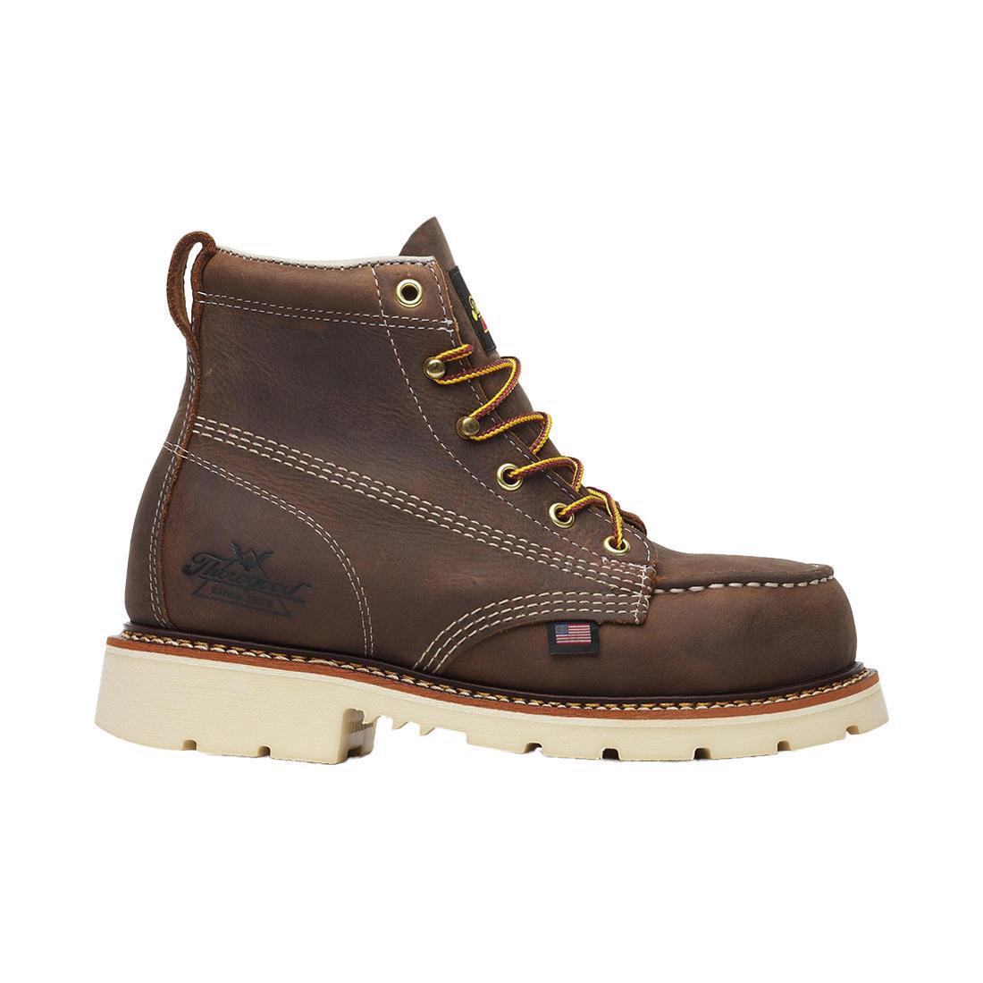 Thorogood Women's American Heritage 6" Steel Toe Moc Toe Boot 504-4375 Hero