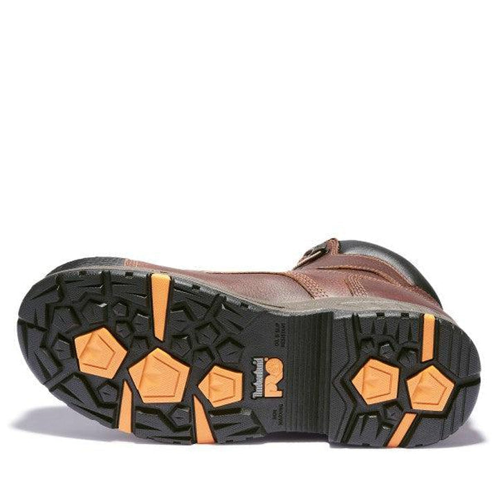 Timberland PRO-Helix HD Men's 6" Composite-Toe Boot Mahogany-Steel Toes-4
