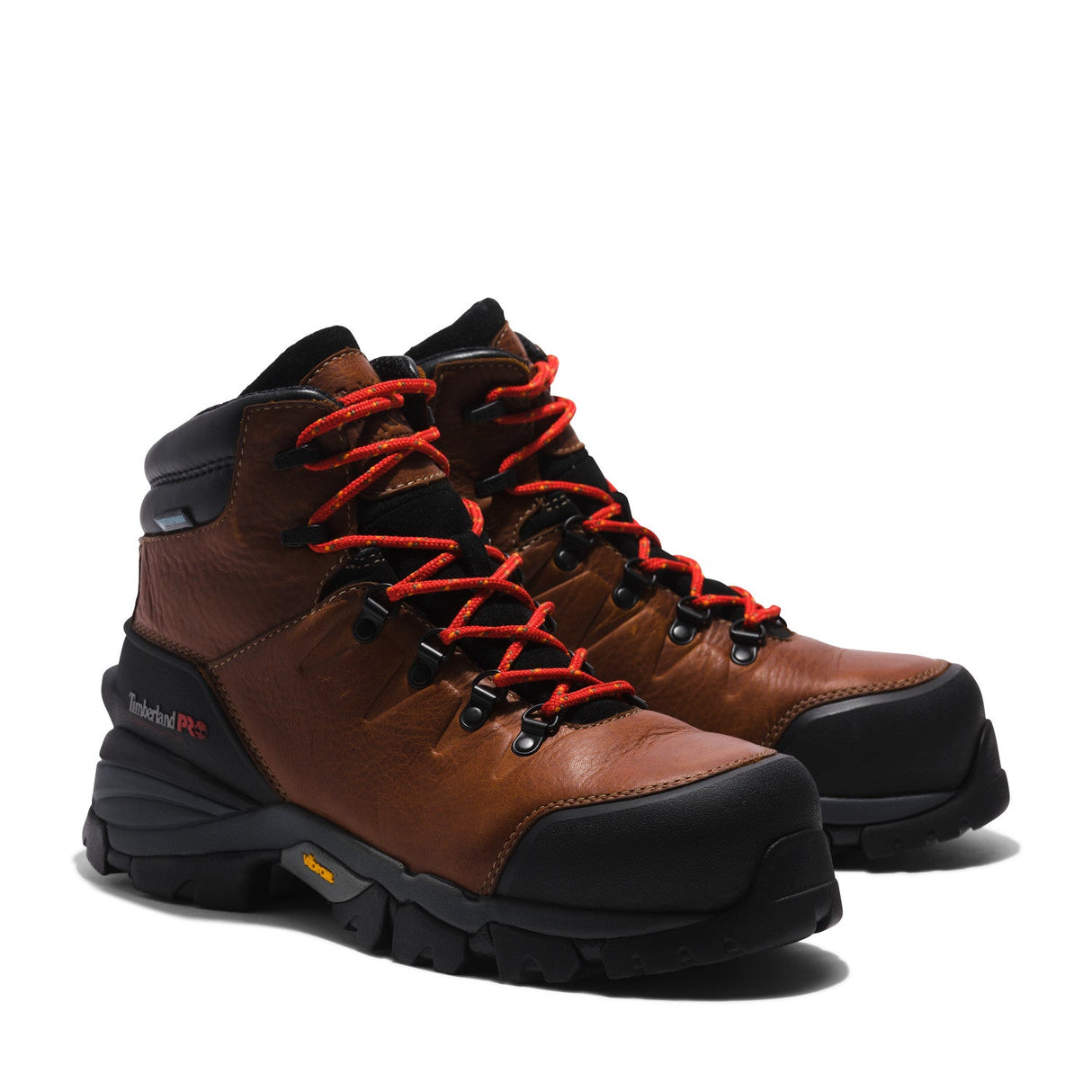 Timberland PRO-Men's 6 In Heritage Hyperion Composite-Toe Wp Brown-Steel Toes-6
