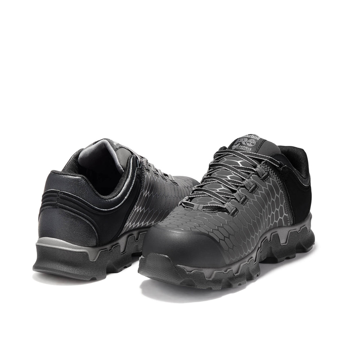 Timberland PRO-Powertrain Sport Men's Alloy-Toe Shoe Black/Grey-Steel Toes-4