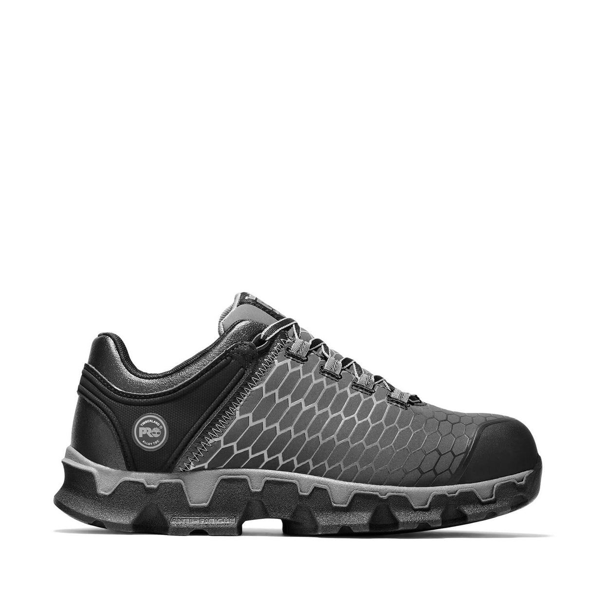 Timberland PRO-Powertrain Sport Men's Alloy-Toe Shoe Black/Grey-Steel Toes-6