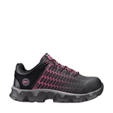 Timberland PRO-Powertrain Sport Women's Alloy-Toe Shoe Black/Pink-Steel Toes-1